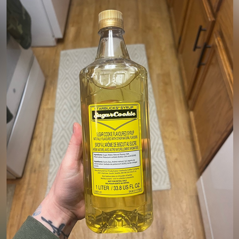 2025 Starbucks Sugar Cookie Syrup